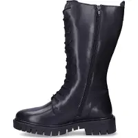 Custom Made Damenstiefel Dorfen Schwarz Wadengröße 40 cm-Schuhgröße 43