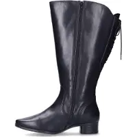 Jj footwear Damenstiefel Cardiff Schwarz Wadengröße M / L-Schuhgröße 42