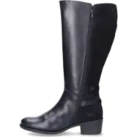 Custom Made Damenstiefel Versailles Schwarz Wadengröße 50 cm-Schuhgröße 42