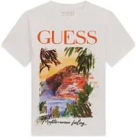 GUESS Junge T Shirt Pure White
