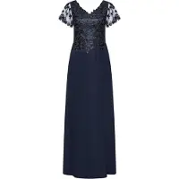Vera Mont Abendkleid mit Stickerei in Night Sky | Gr.: 46
