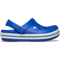 Crocs Crocband Pantoffeln, Blue Bolt/Turbo Teal, 32-33