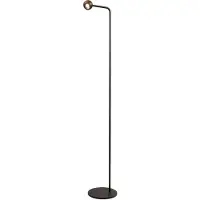 Lucide Montana Stehlampe – LED – dimmbar – Kaffee