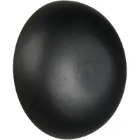 TRIO Schwarze Wandleuchte Davey Ø 15cm