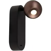 Lucide Wandlampenbirne Montana Design Kaffeebraun
