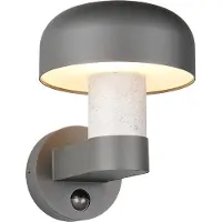 TRIO -Leuchten Wandleuchte FRASER BHT 19x24.50x25 cm grau Wandlampe