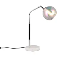 TRIO Design-Tischleuchte Paxton Chrom