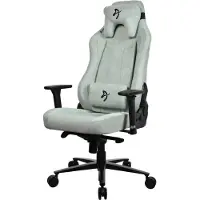 AROZZI Vernazza Soft Fabric Gamingstuhl - Perlgrün