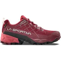 La Sportiva - Wanderschuhe für Tageswanderungen - Akyra II W GTX Redwood/Rosebay für Damen - Größe 38 - Bordeaux