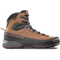 La Sportiva - Approach-Wanderschuhe GORE-TEX - TX5 Evo Mid GTX Mocha/Redwood für Herren aus Leder - Größe 42,5 - Braun