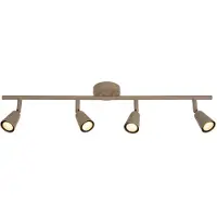Lucide Deckenscheinwerfer Tiana 4-Licht Taupe