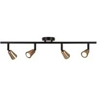 Lucide Deckenscheinwerfer Tiana 4-Licht Champagner