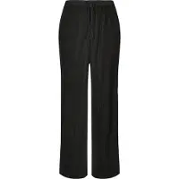 Urban Classics Ladies - Plisse Hose schwarz - XL