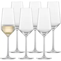 Zwiesel Glas Champagnerglas "Champagnergläser Pure 297 ml 6er Set transparent"
