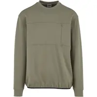 Urban Classics Scuba Zip Pocket Sweatshirt