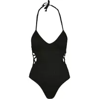 Urban Classics Monokini "Damen Ladies Rib Swimsuit"