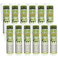 Petec Montagekleber Kleben + Dichten transparent Set - 12 Stück - 94929