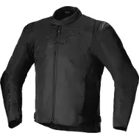Alpinestars T-SP 1 V2 wasserdichte Motorrad Textiljacke, schwarz, M