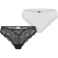 Urban Classics Ladies Allover Lace Brazilian 2-Pack - 192989