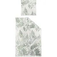 Irisette Seersucker Bettwäsche Easy 8649 grün 155x220 cm + 80x80 cm