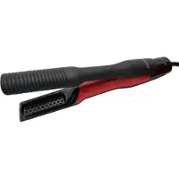 Ginza.se One-Step Air Straight, Glättbürste, Warm, Nasse Haare, Schwarz, Rot, Keramik-Turmalin, AC