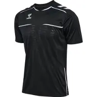 Hummel Schiedsrichter Trikot Ka Herren - Schwarz | Größe: L