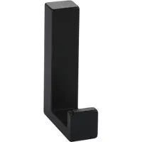 Siro MantelHaken Doradus GarderobenHaken 15x61mm, Haken ZN schwarz matt