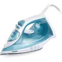 Domo Dampfbügeleisen – – DO7060S CeraGliss – 2400 W – 40 g/min – 320 ml – Blau/Weiß