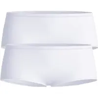 Calida Slip "Slip Sleek Skin Hipster Slip 2P 2er Pack", Damen, Gr. 44-46, weiß, Obermaterial: 73% Polyamid PA. 27% Elasthan EL., Unterhosen Slip