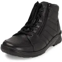 VITAFORM Kalbsleder Stiefel in schwarz | Gr.: 9