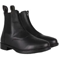 QHP Leder Stiefelette Manilla