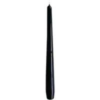 Kopschitz Kerzen Gelackte Spitzkerzen Schwarz 290 x Ø 23 mm, 12 Stück