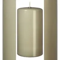 Kopschitz Kerzen 4er Adventskerzen, Adventskranz Kerzen Set Antik Grün 12 x 5 cm