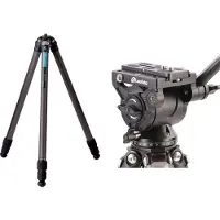 Leofoto Ranger Carbonfaser-Stativ LS-323C mit Videokopf BV-10