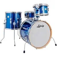 Ludwig Continental Club 22" Kit in Blue Sparkle