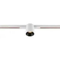 SLV 1008949 FIX-IT!, 48V, DALI, rund, Standard track, Spot, 3000K, 6.6 W, 36°, weiss / schwarz