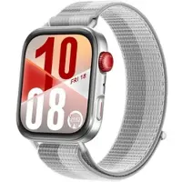 Huawei Watch Fit 4 [inkl. Nylon-Armband grau] 43mm Aluminiumgehäuse silber | Zustand: Neu & original versiegelt