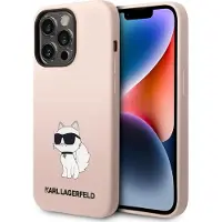 Karl Lagerfeld Klhcp14xsnchbcp Iphone 14 Pro Max 6.7 Silicone Choupette Handyhülle