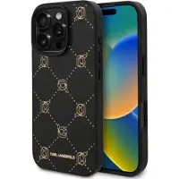 Karl Lagerfeld KLHMP16XPGKHPHK iPhone 16 Pro Max 6.9" czarny/black Magsafe Karl Head
