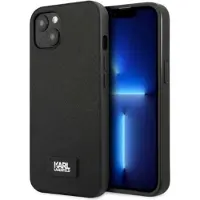 Karl Lagerfeld Klhcp13ssfmp2k Iphone 13 Mini 5.4 Saffiano Plaque Handyhülle