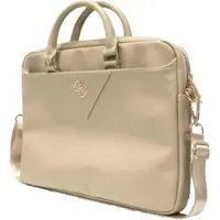 GUESS Torba GUCB15ZPGSTEGD 16" złoty/light gold Triangle 4G