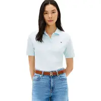 Tommy Hilfiger 1985 Regular Pique Polo Keepsake Blue Größe: M | Poloshirts Outlet | Damen | Blau