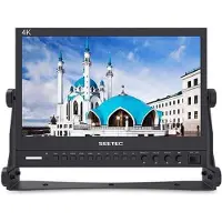 Seetec 17.3" Aluminum Design 1920Ã1080 Pro Broadcast LCD Monitor with 3G SDI HDMI AV