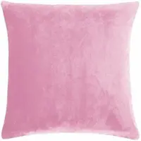 PAD Dekokissen "Smooth", pink, unifarben, B:50cm H:2cm L:50cm, Polyester, Dekokissen_Sitzkissen_Kissenhüllen, Dekokissen, Perfekte Farbabstimmung