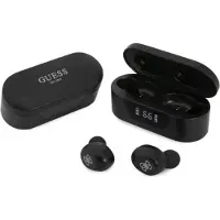GUESS True Wireless Earphones BT5.0 5H - TWS-Kopfhörer + Ladetasche (schwarz)