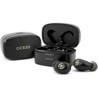 GUESS Gutwsjl4Gbk Tws Bluetooth-Kopfhörer + Dockingstation Schwarz/Schwarz 4G