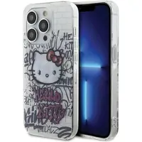 Hello Kitty Hkhcp14xhdgpht Iphone 14 Pro Max 6.7 Biały Iml Kitty On Bricks Graffiti Handyhülle