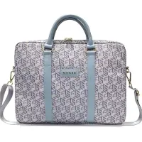 GUESS Torba GUCB15HGCFSEB 16" niebieski/blue GCube Stripes
