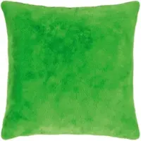 PAD Dekokissen "Gazelle", rich grün, unifarben, B:50cm L:50cm, Polyester, Dekokissen_Sitzkissen_Kissenhüllen, Dekokissen, Kunstfell