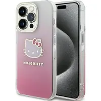 Hello Kitty Hkhcp15lhdgkep Iphone 15 Pro 6.1 Iml Gradient Electrop Kitty Head Handyhülle